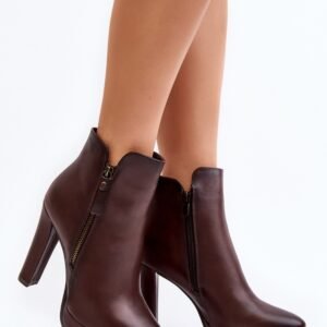 Botine cu toc Step in style